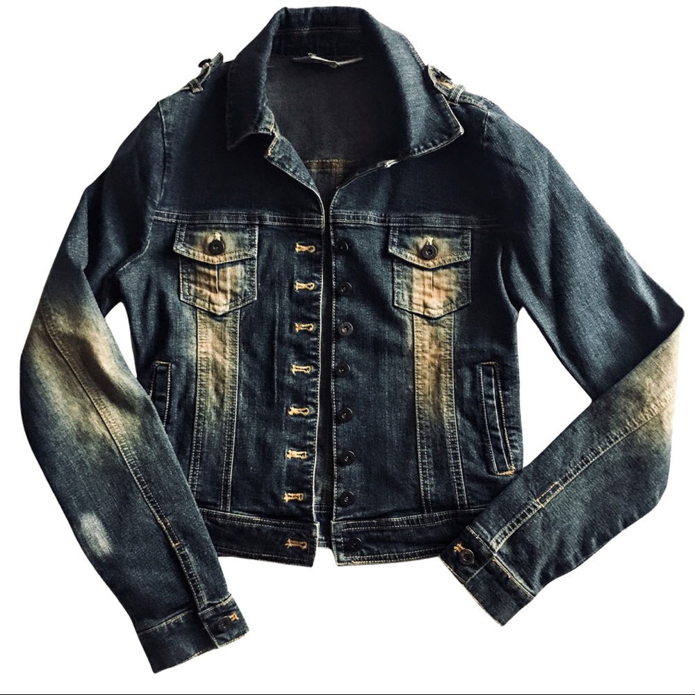 FINESSE DENIM WEAR JEAN JACKET SIZE M